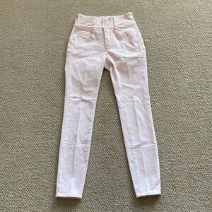 Tiffosi Denim Collection Double-Up High Rise Skinny Jeans Size 28 Pink Like New
